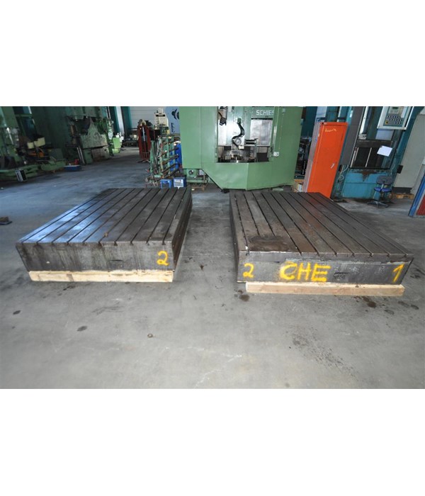 Golvplattor Floor plates med T-spår 6350x3000mm-3
