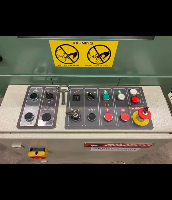 Dimeco 2381 GFPS & 1675/11 GVV Decoiler & Straightener-3