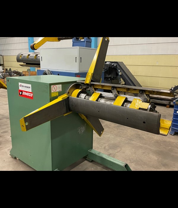 Dimeco 2381 GFPS & 1675/11 GVV Decoiler & Straightener-7