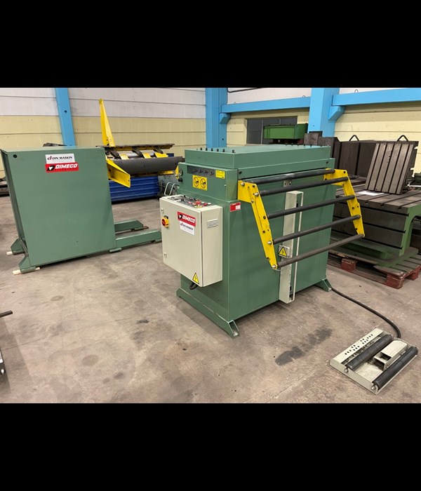 Dimeco 2381 GFPS & 1675/11 GVV Decoiler & Straightener-1