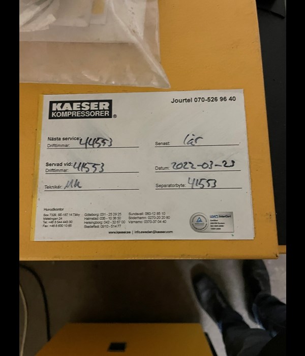 Kaeser SK19 & Kyltork TB26-4