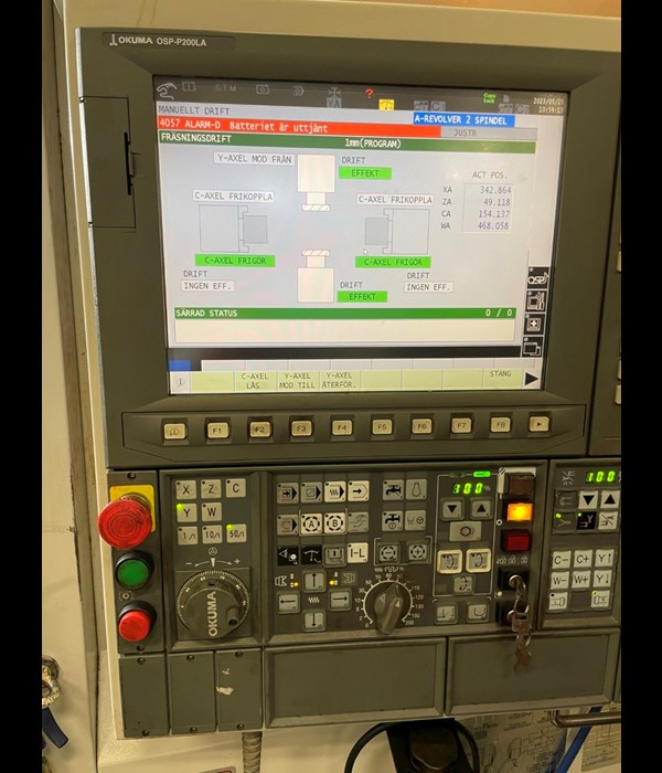 Okuma LT2000EX OSP P200L-7
