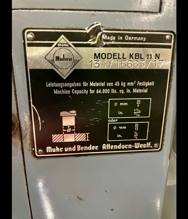 Mubea KBL 11 N-7